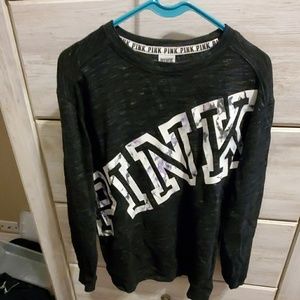 Size XSmall Pink black sweater
